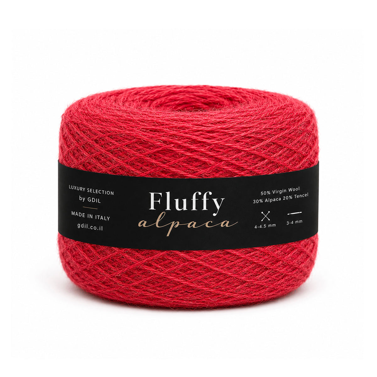 100g/300m צמר יוקרתי שילוב מרינו עם אלפקה FLUFFY ALPACA tencel