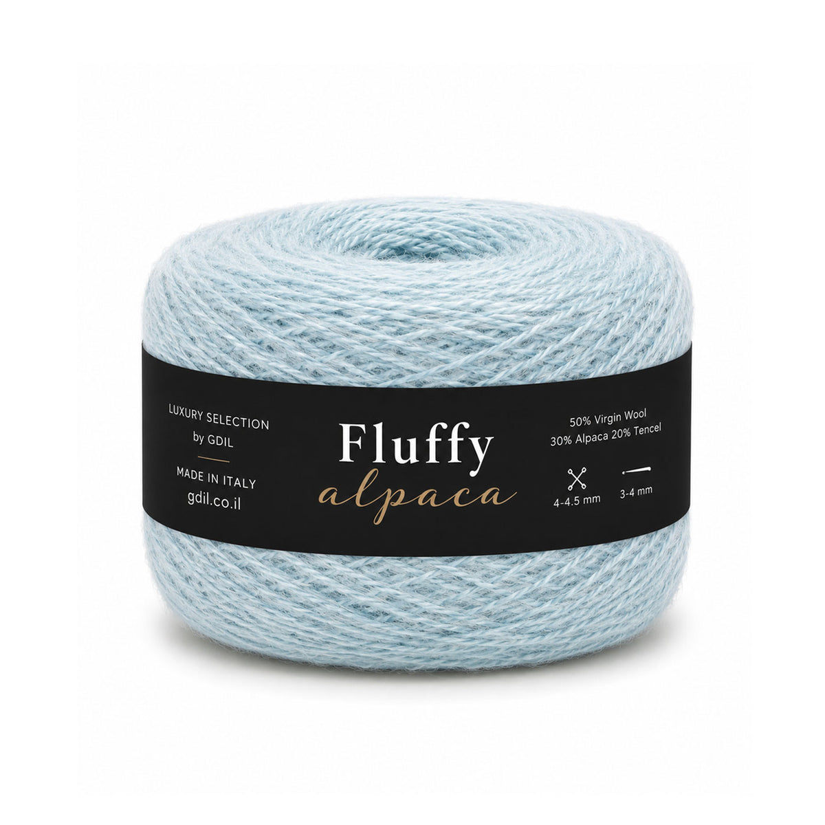 100g/300m צמר יוקרתי שילוב מרינו עם אלפקה FLUFFY ALPACA tencel