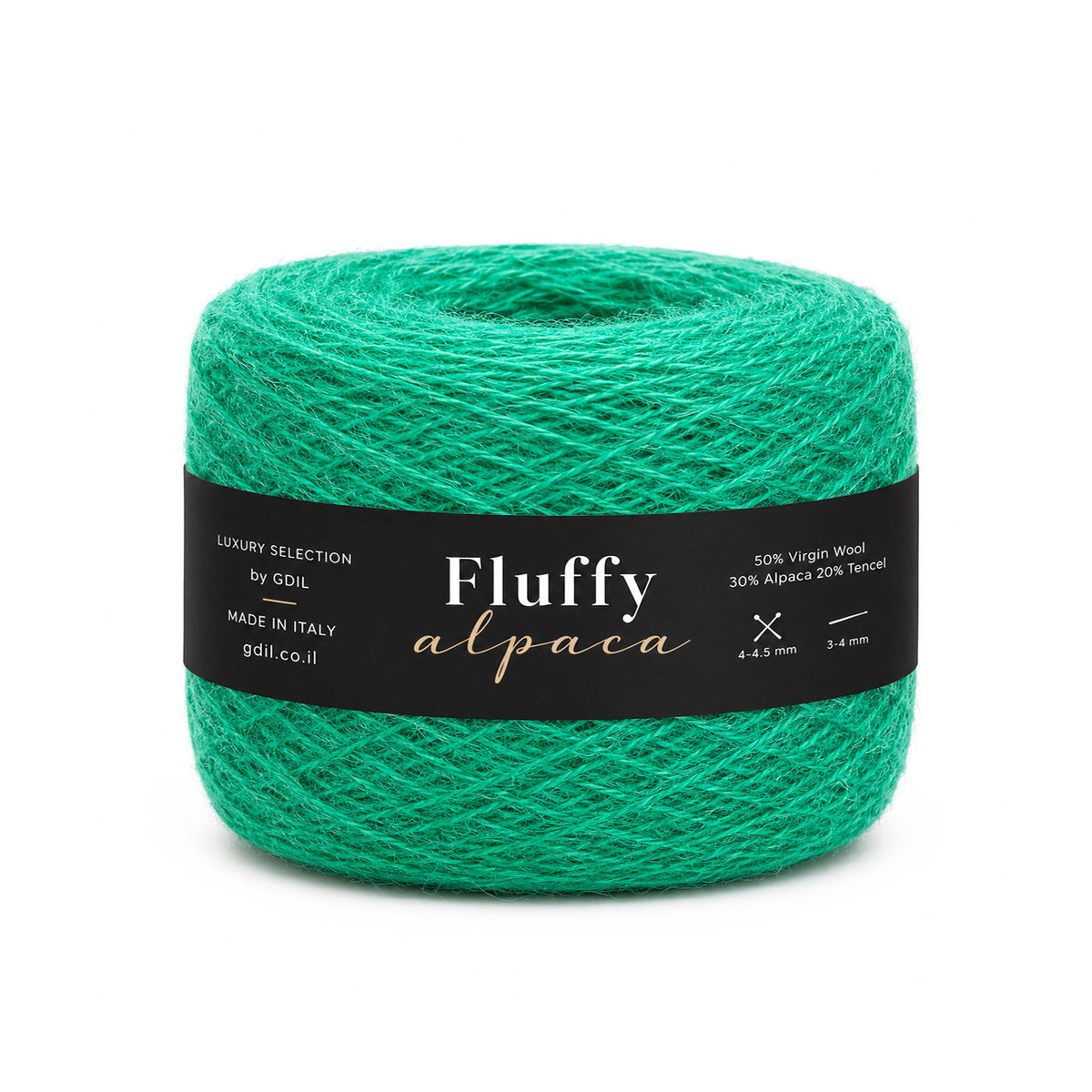 100g/300m צמר יוקרתי שילוב מרינו עם אלפקה FLUFFY ALPACA tencel