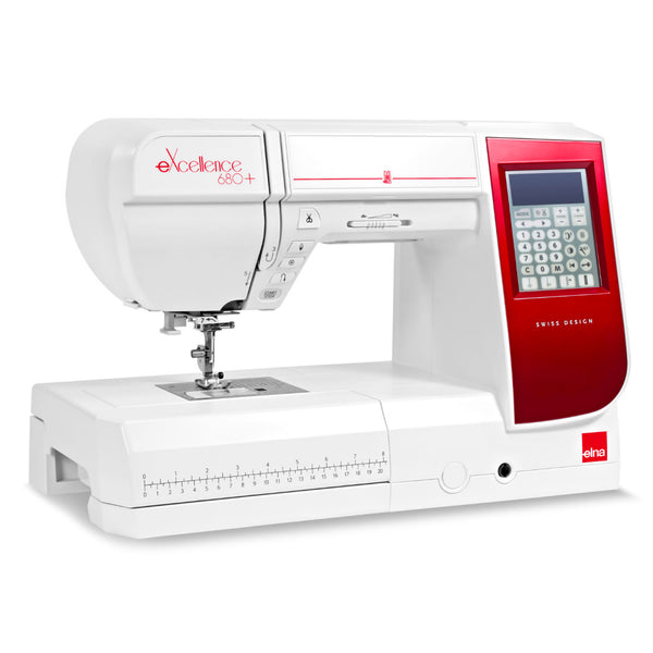 מכונת תפירה ממוחשבת פרימיום Elna eXcellence 680