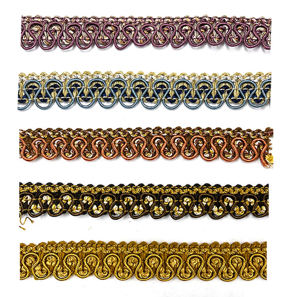 סרט צבעוני לגימור וקישוט ספות, מפות כיסאות ובגדים