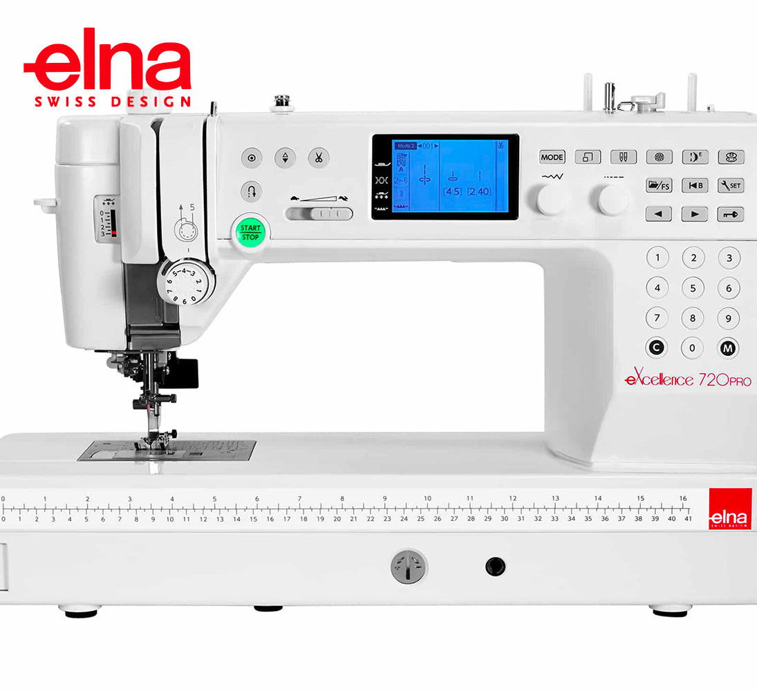 מכונת תפירה ממוחשבת מקצועית אלנה 720 פרו