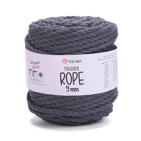 חוט מקרמה עבה 9 מ״מ MACRAME ROPE 9 mm