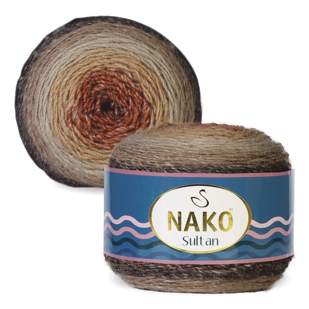 צמר מחליף צבע לסריגת סוודר SULTAN 150g