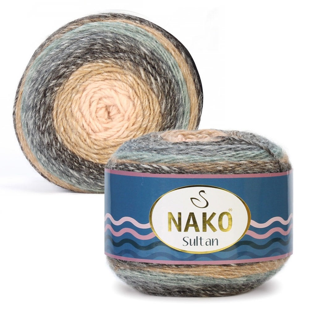 צמר מחליף צבע לסריגת סוודר SULTAN 150g