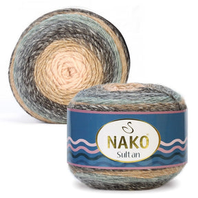 צמר מחליף צבע לסריגת סוודר SULTAN 150g