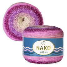 צמר מחליף צבע לסריגת סוודר SULTAN 150g