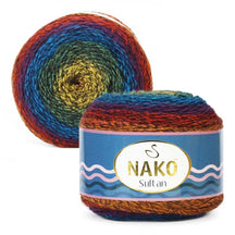 צמר מחליף צבע לסריגת סוודר SULTAN 150g