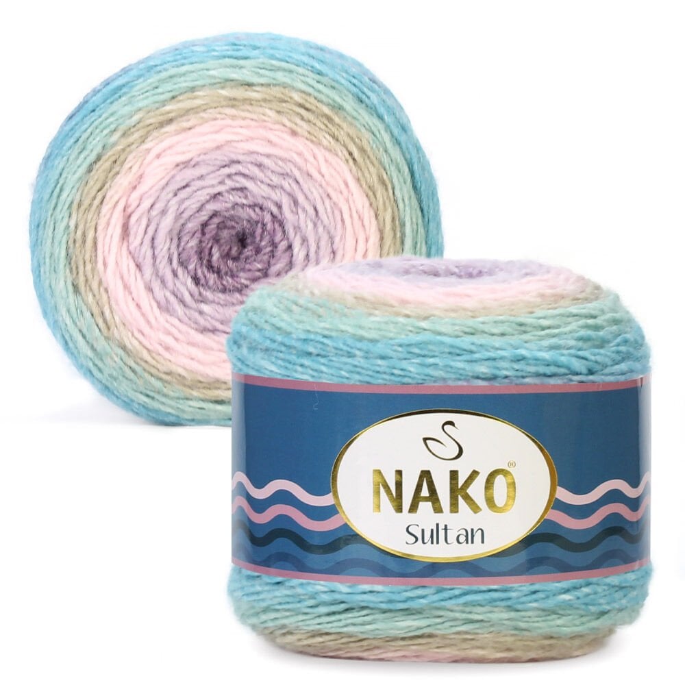 צמר מחליף צבע לסריגת סוודר SULTAN 150g