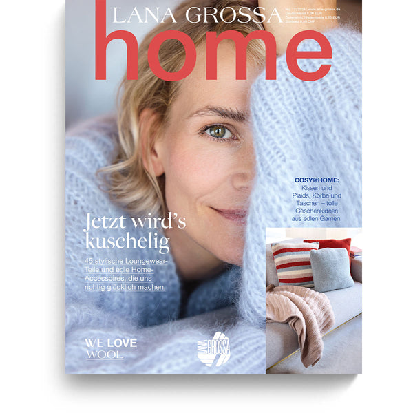 LANA GROSSA חוברת סריגה לבית מס׳77 - מהדורה גרמנית