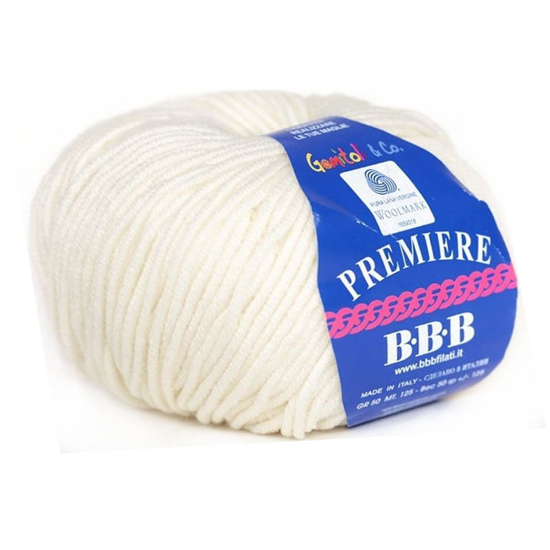 צמר מרינו איכותי אקסטרה פיין Premiere 50g/125m