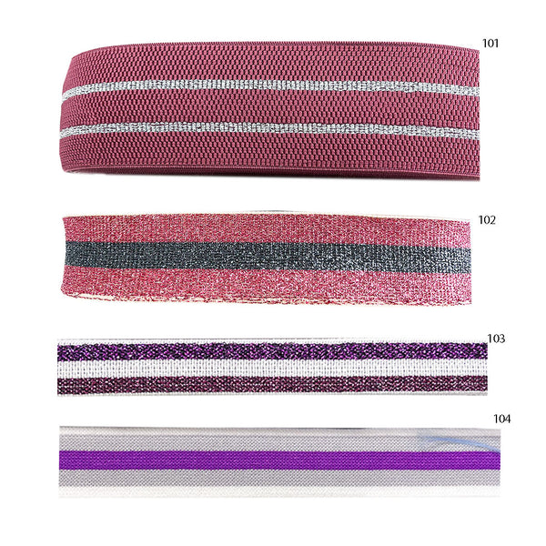 גומי דקורטיבי ורוד/סגול