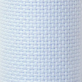 בד רקמה איידה מס׳14 תכלת בהיר 50X70 ס״מ AIDA