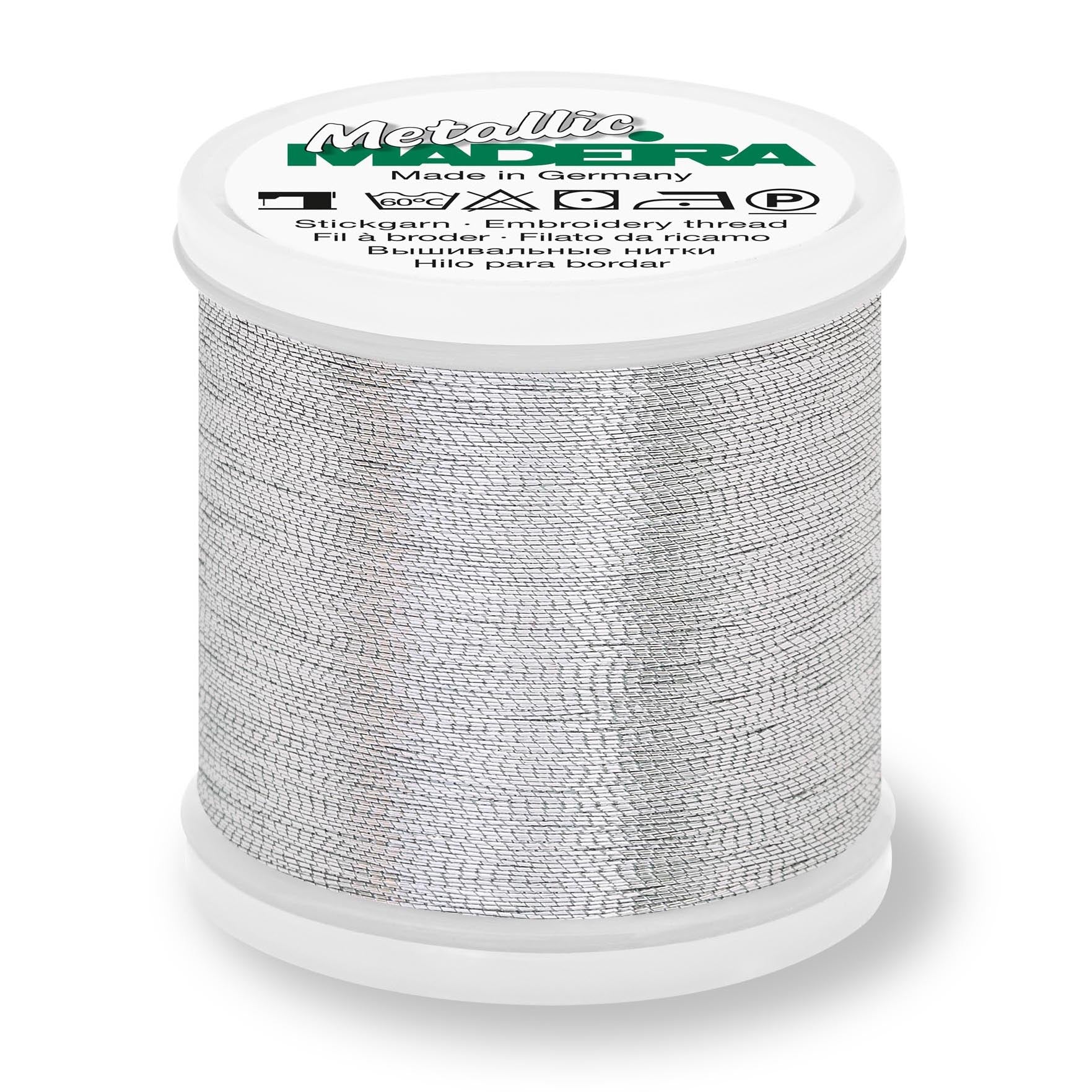 חוט רקמה כסף מטאלי N40/200m לרקמה במכונת רקמה