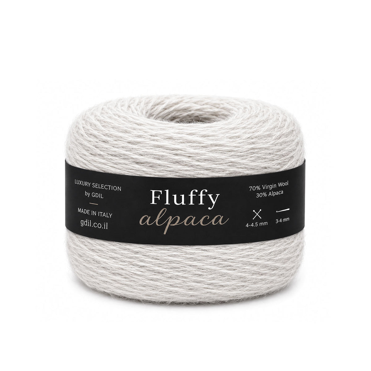 100g/300m צמר יוקרתי שילוב מרינו עם אלפקה FLUFFY ALPACA tencel