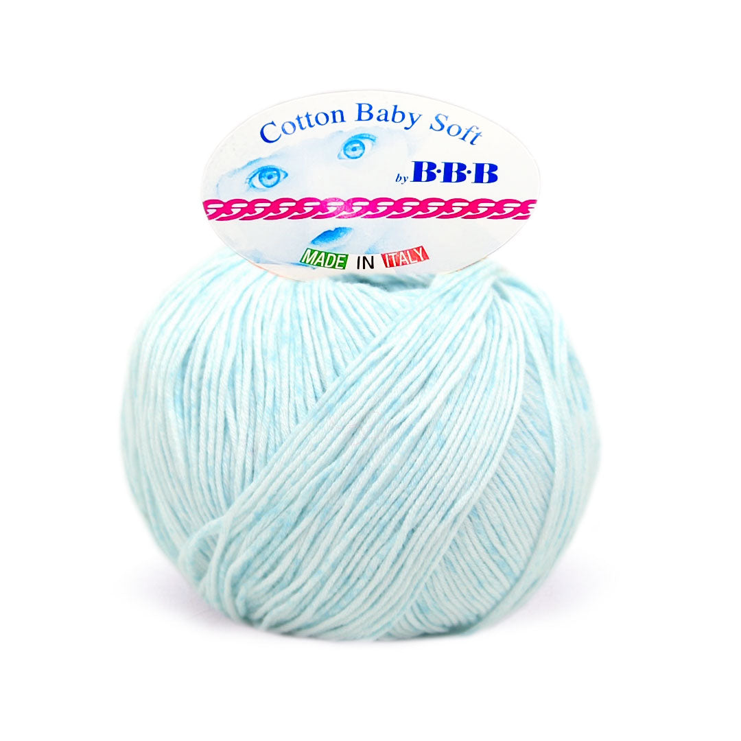 חוט כותנה צבעונית לתינוק Cotton Baby Soft 50g/179m