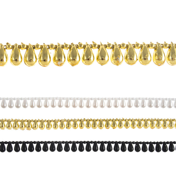 סרט פנינה אובלי לקישוט – רוחב 12 מ״מ