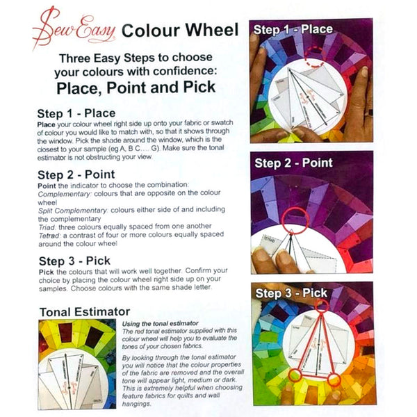 גלגל צבעים קלאסי לבחירת שילובי צבעים