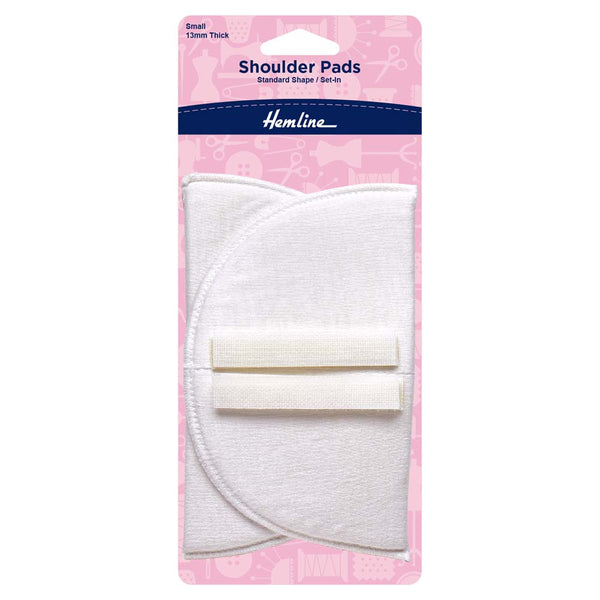 כריות כתף סטנדרטיות צבע לבן עם סקוץ׳ S/M/L