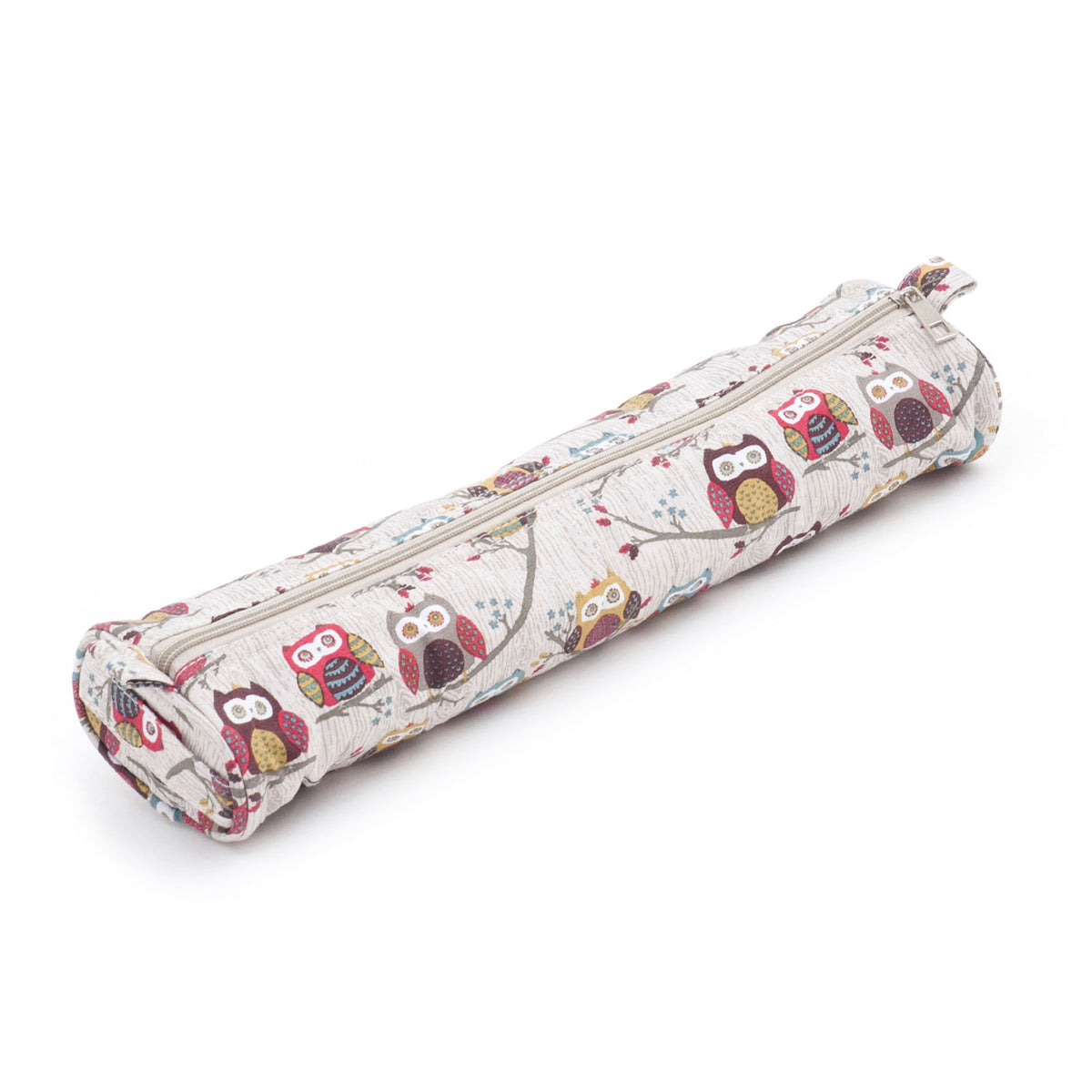 נרתיק לאחסון מסרגות – רך עם רוכסן, דגם ינשוף