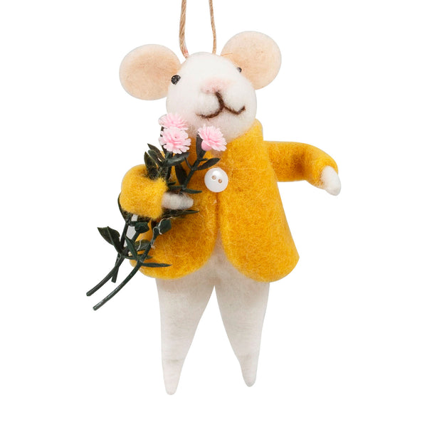 ערכת ליבוד לילדים ולמתחילים – עכברון פרחוני מתוק