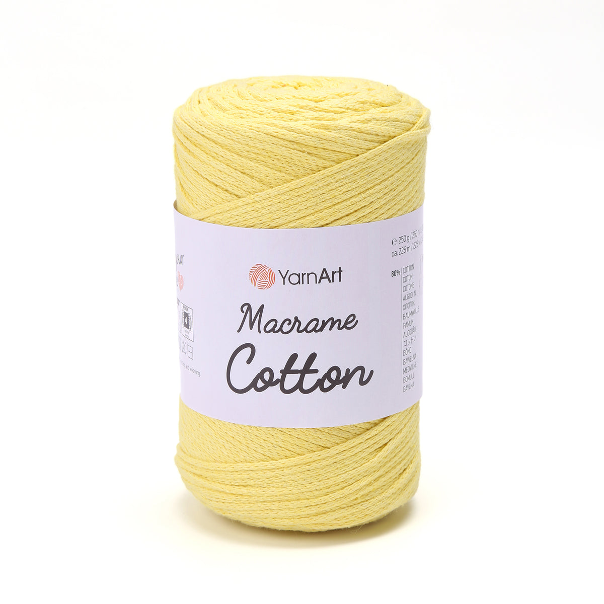 חוטי מקרמה לסריגה ולעבודת יד MACRAME COTTON
