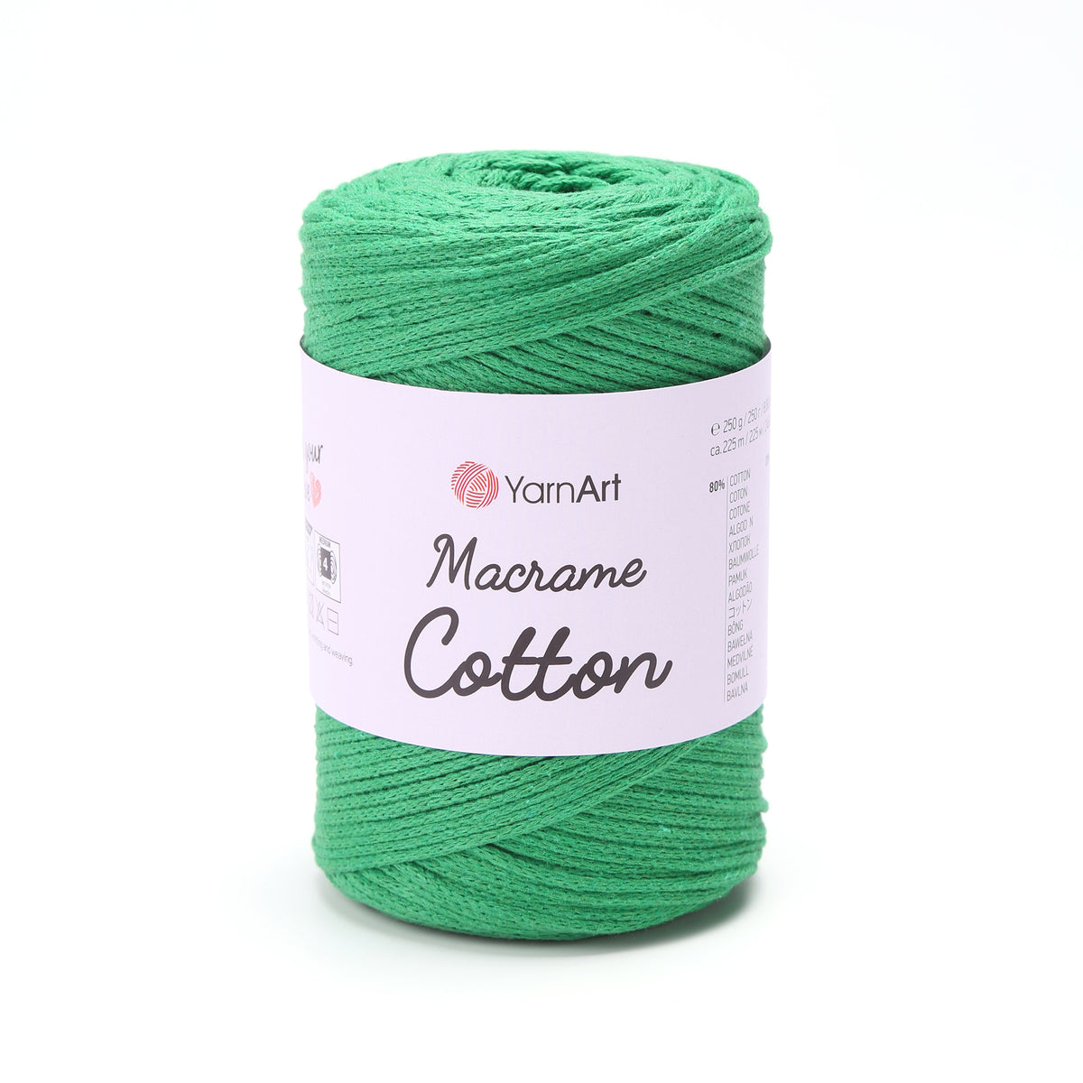 חוטי מקרמה לסריגה ולעבודת יד MACRAME COTTON
