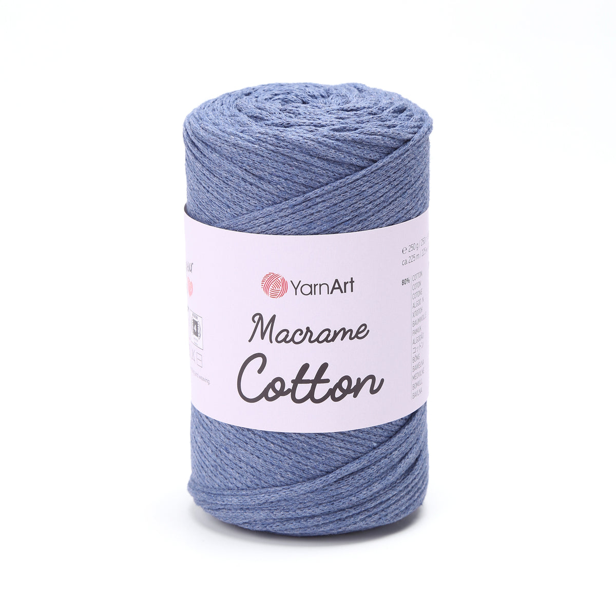 חוטי מקרמה לסריגה ולעבודת יד MACRAME COTTON