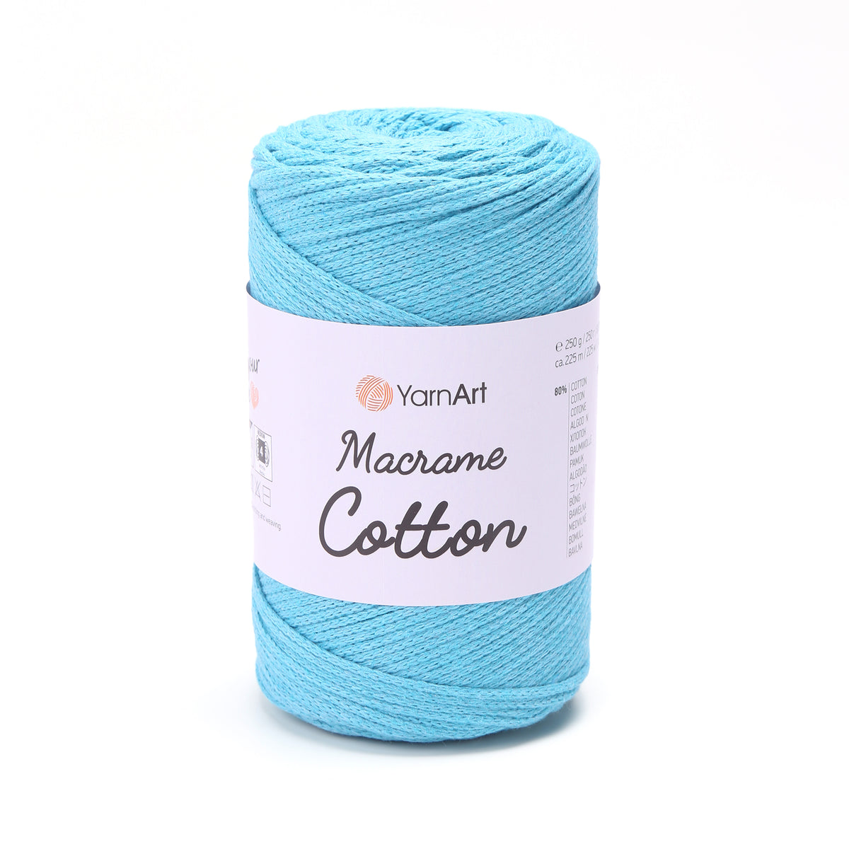 חוטי מקרמה לסריגה ולעבודת יד MACRAME COTTON