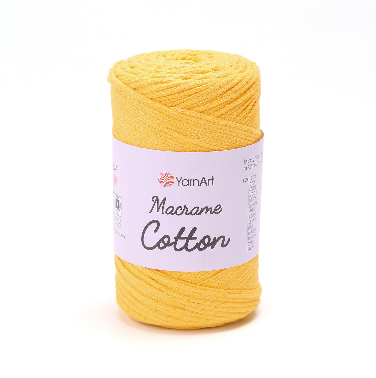 חוטי מקרמה לסריגה ולעבודת יד MACRAME COTTON
