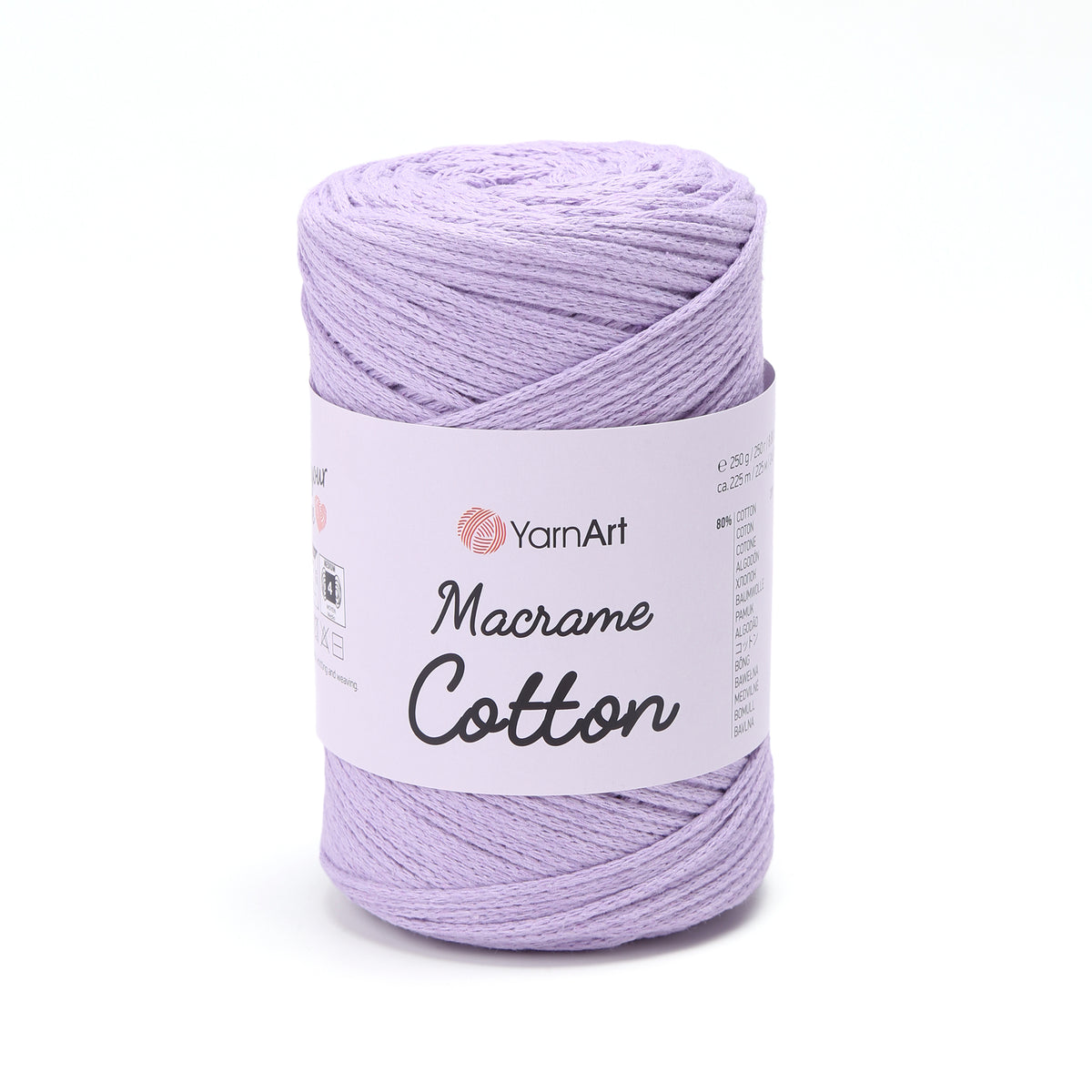 חוטי מקרמה לסריגה ולעבודת יד MACRAME COTTON