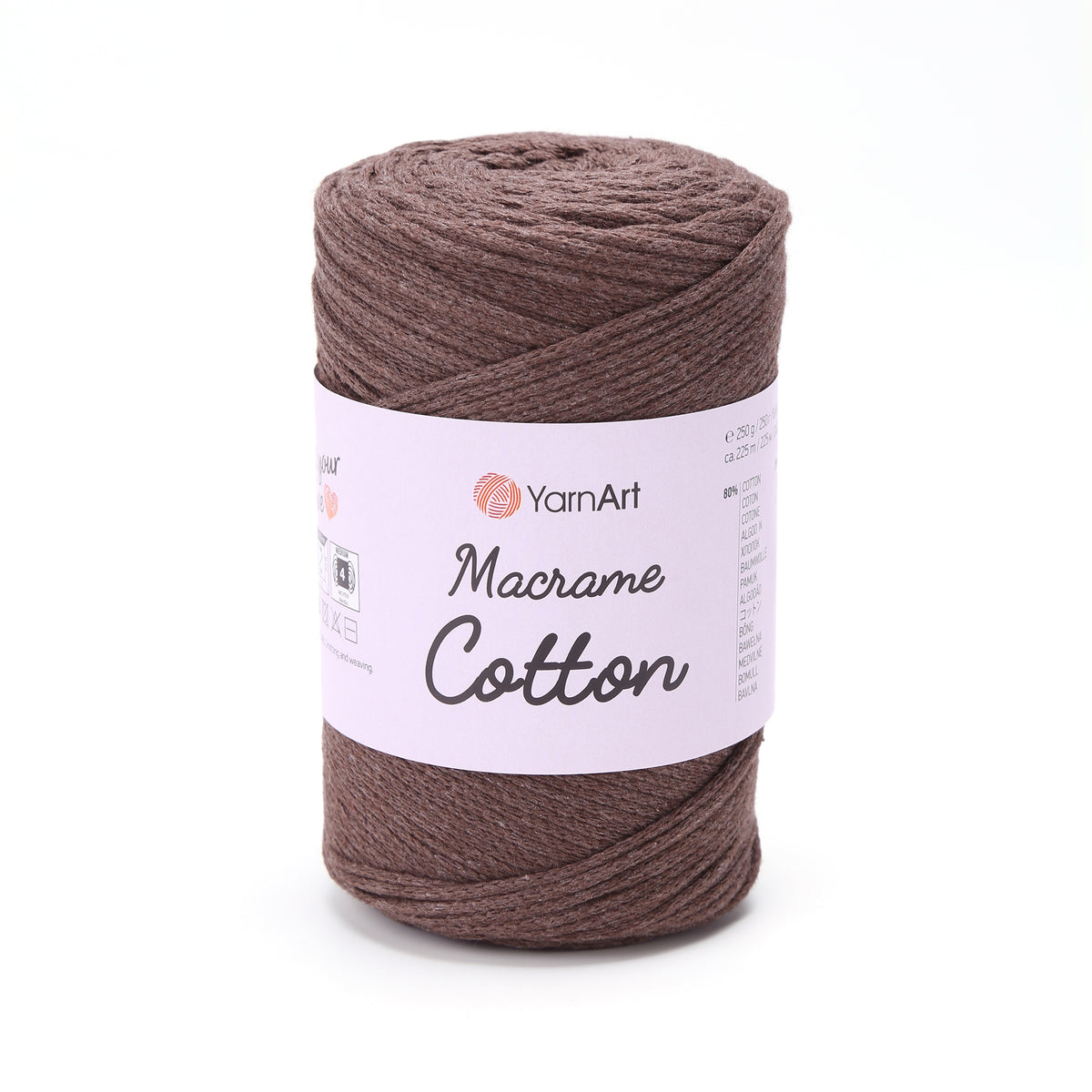 חוטי מקרמה לסריגה ולעבודת יד MACRAME COTTON