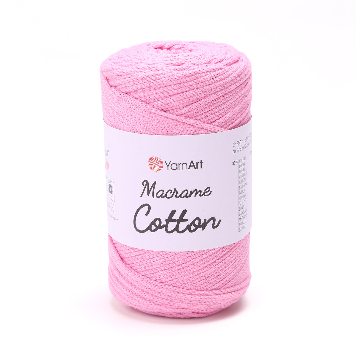 חוטי מקרמה לסריגה ולעבודת יד MACRAME COTTON