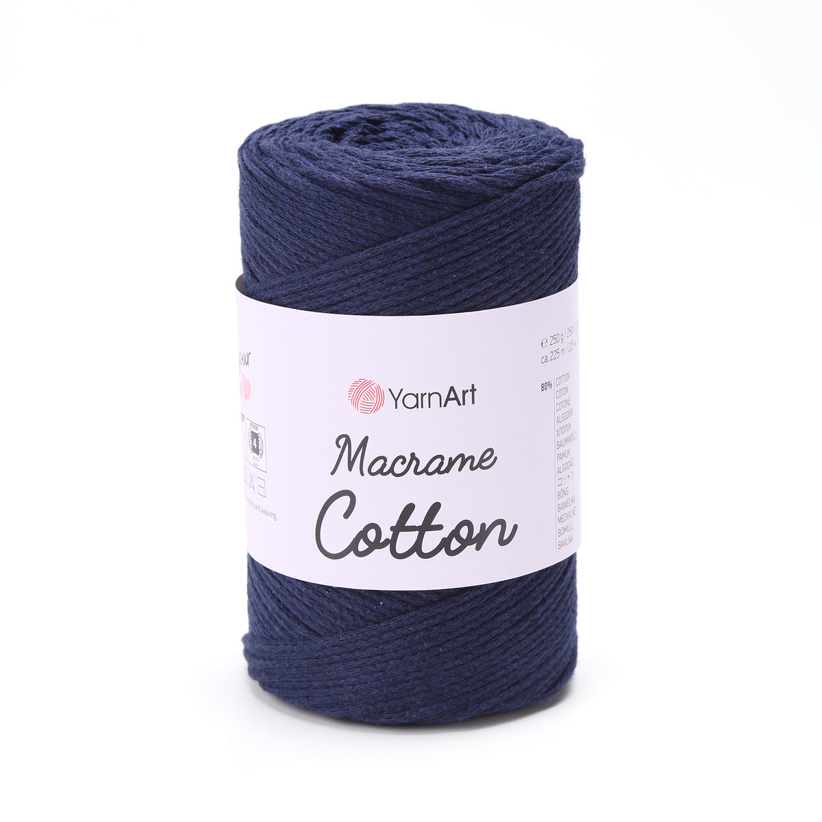 חוטי מקרמה לסריגה ולעבודת יד MACRAME COTTON