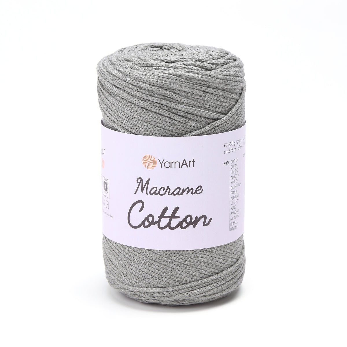 חוטי מקרמה לסריגה ולעבודת יד MACRAME COTTON
