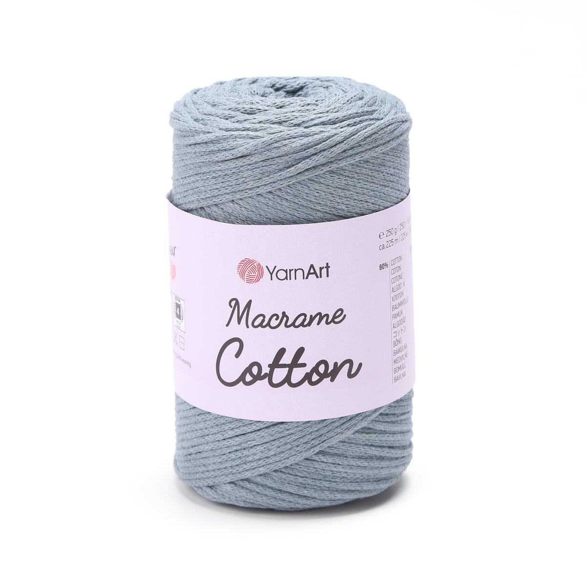 חוטי מקרמה לסריגה ולעבודת יד MACRAME COTTON
