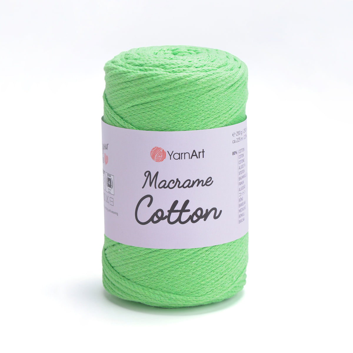 חוטי מקרמה לסריגה ולעבודת יד MACRAME COTTON
