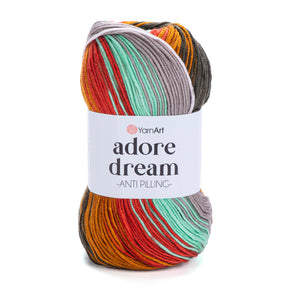 צמר אנטי-פילינג מחליף צבעים ADORE DREAM 100g/280m