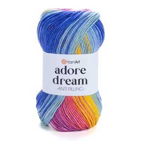 צמר אנטי-פילינג מחליף צבעים ADORE DREAM 100g/280m