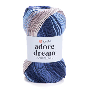 צמר אנטי-פילינג מחליף צבעים ADORE DREAM 100g/280m