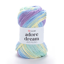 צמר אנטי-פילינג מחליף צבעים ADORE DREAM 100g/280m