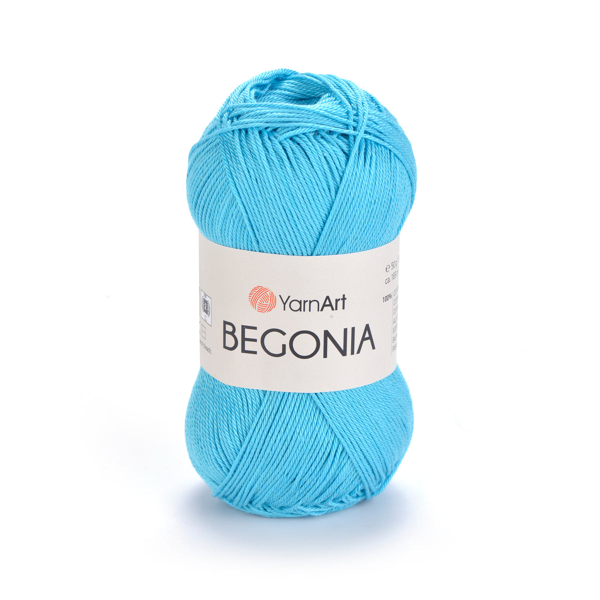 בגוניה כותנה איכותית לקרושה וסריגה BEGONIA 50g/169m