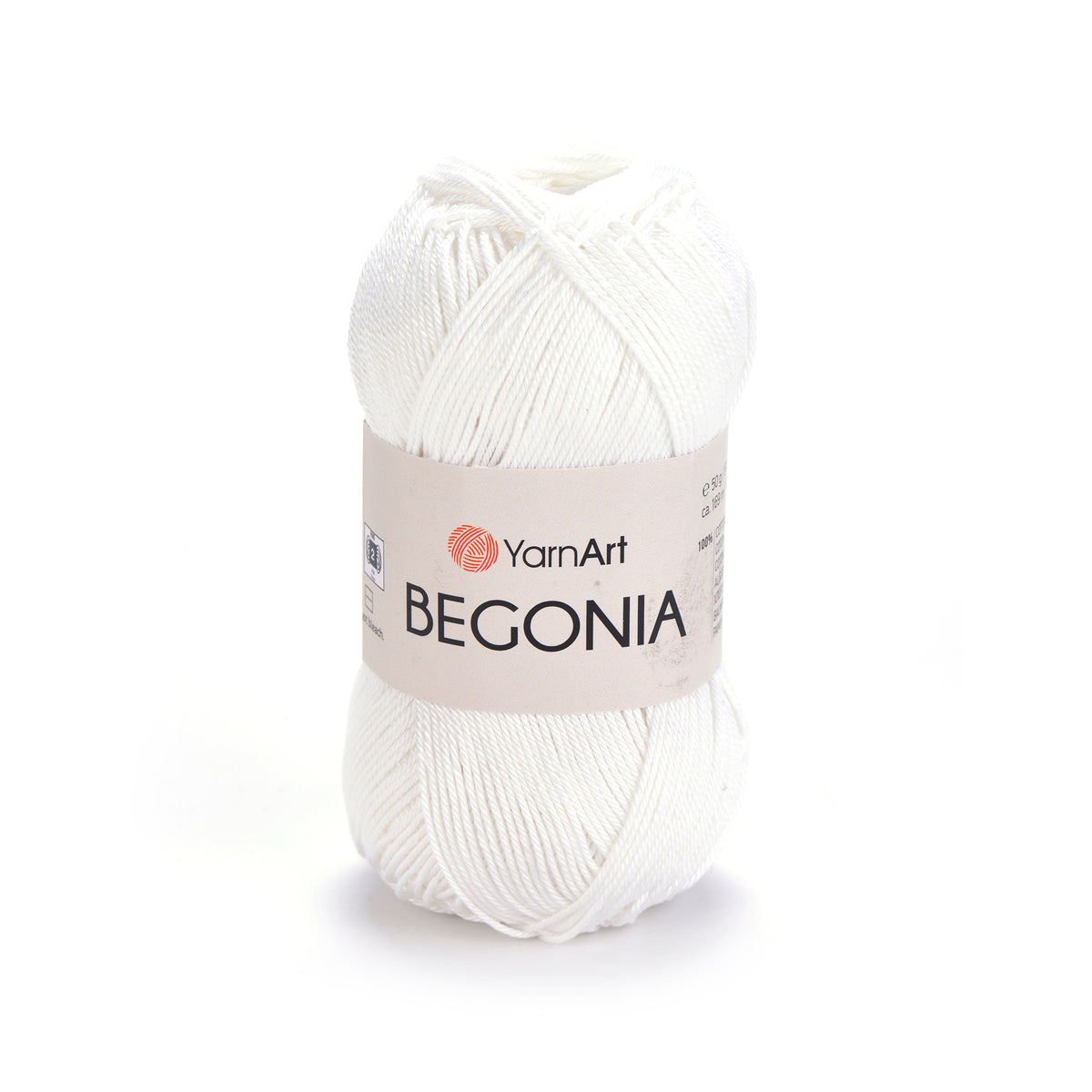 בגוניה כותנה איכותית לקרושה וסריגה BEGONIA 50g/169m