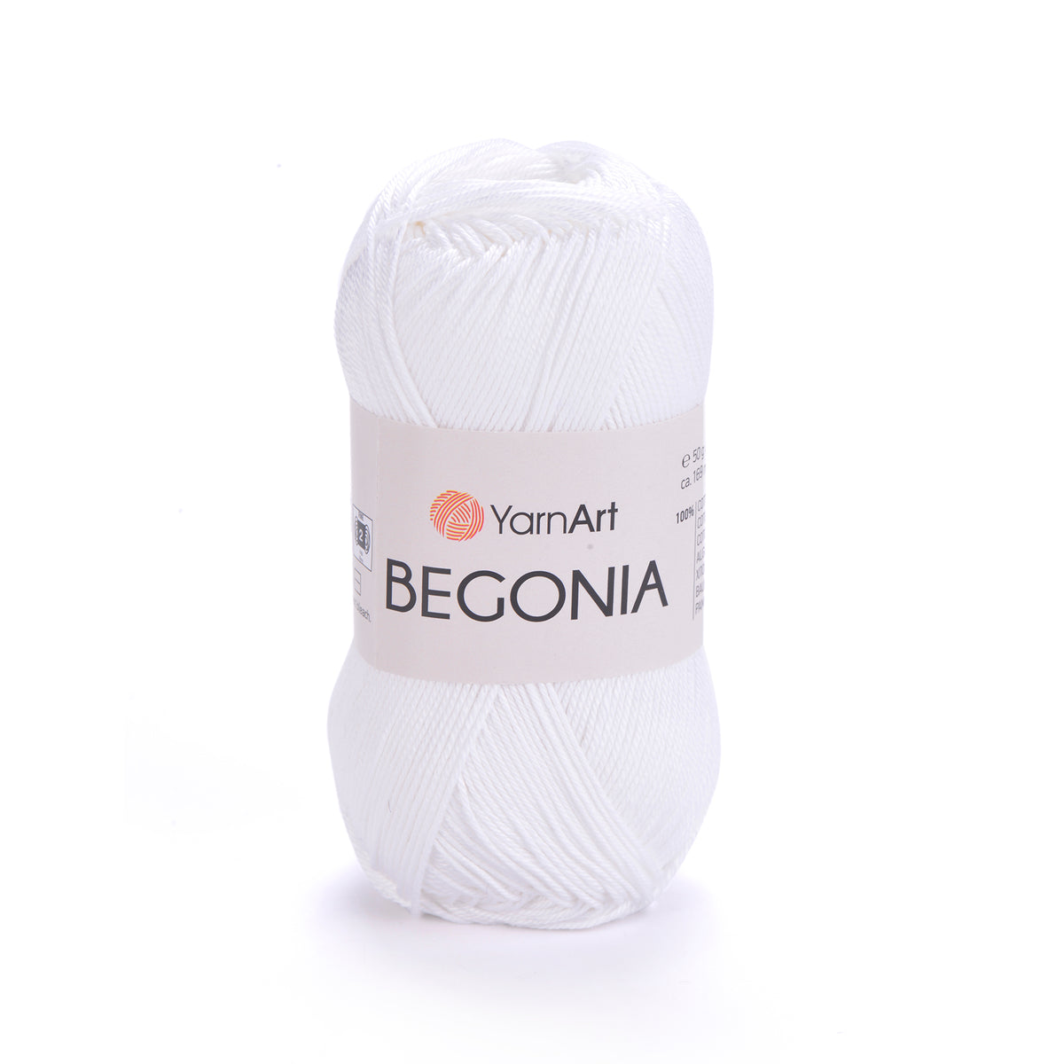 בגוניה כותנה איכותית לקרושה וסריגה BEGONIA 50g/169m