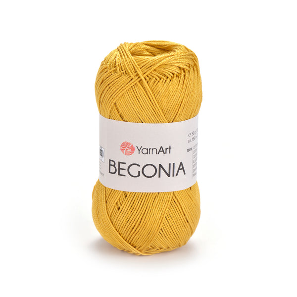 בגוניה כותנה איכותית לקרושה וסריגה BEGONIA 50g/169m