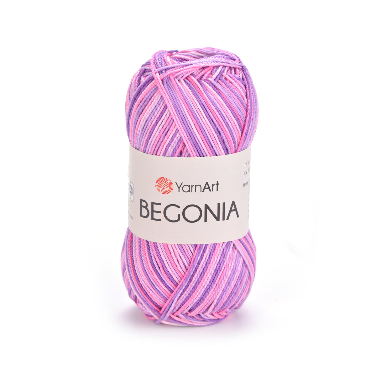 חוטי כותנה לסריגת יד BEGONIA MELANGE