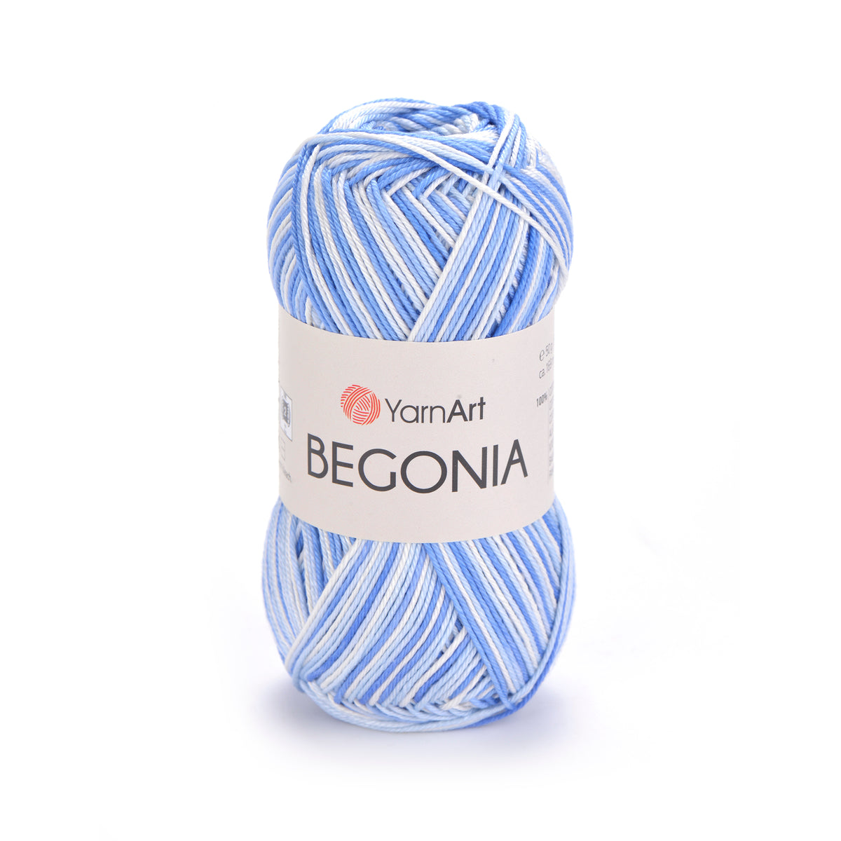 חוטי כותנה לסריגת יד BEGONIA MELANGE