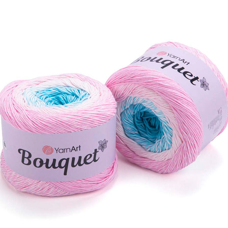 כותנה עבה מחליף צבעים BOUQUET 250g/500m