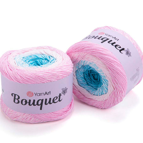 כותנה עבה מחליף צבעים BOUQUET 250g/500m