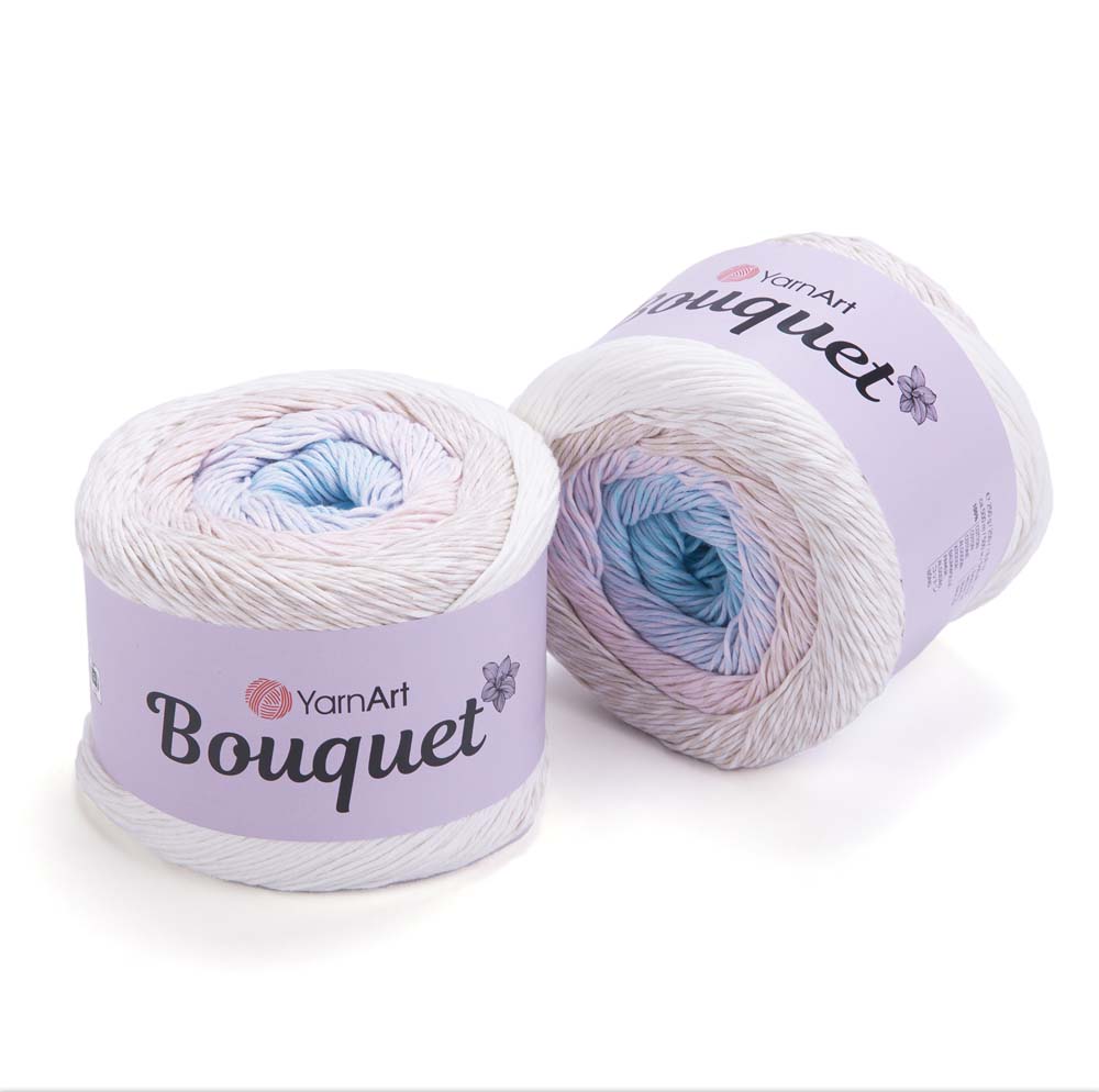 כותנה עבה מחליף צבעים BOUQUET 250g/500m